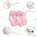 NASHRIO Baby Knee Pads for Crawling (5 Pairs), Elastic Anti-Slip and Protect Infants & Toddlers Knees, Elbows and Legs for Boys and Girls (Unisex)