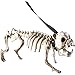 Posable Skeleton Dog Halloween Decoration, White