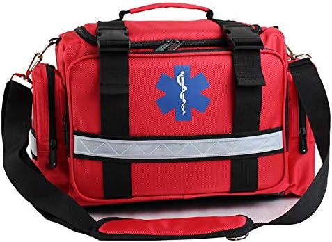 JIJIHAO Jijiubao One Shoulder And First Aid Kit Home Outdoor Travel Car Medical Supplies Storage Package Layered Design Easy To Carry (L40*W21*H21 Cm)
