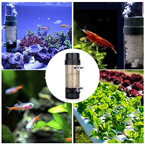 AQQA Aquarium Fluidized Moving Bed Filter,Media Submersible Sponge