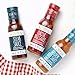 Primal Kitchen Organic Original BBQ, Golden BBQ & Steak Sauce 3-Pack, Made with Real Ingredients, No Cane Sugar or Corn Syrup