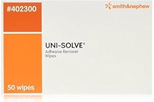 SMITH & NEPHEW Uni-Solve Adhesive Remover Wipes [402300] 50 Ct Box (Pack of 3 Boxes)