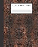 Composition Notebook: Gothic Vampire Spells Pattern College Ruled Notebook Lined School Journal
