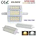 Lemonbest Bright LED R7S 10W SMD 5730 J78 LED Light Bulb Lamp LED Floodlight Night Lights Halogen replacement, COOL WHITE 6500K (10 Watts)
