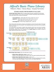 Alfred's Basic Piano Library Theory, Bk 1A