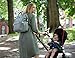 Zuzuro Diaper Bag Backpack - Waterproof w/Large Capacity & Multiple Pockets for Organization. Ideal for Travel Nappy Bags - W/Insulated Bottle Pocket. 2 Stroller Hooks Incl. (Silver Gray)