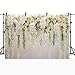 Riyidecor Bridal Floral Wall Backdrop Wedding Rose 8x6 Feet Reception Ceremony Photography Background Photo Birthday Party Dessert Table Photo Shoot Backdrop Vinyl Cloth
