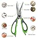 Premium Multifunction Kitchen Scissors Heavy Duty and Ultra Sharp Stainless Steel Blades Kitchen Shears with 100% Satisfaction & Money Back Guarantee by Wellehomi