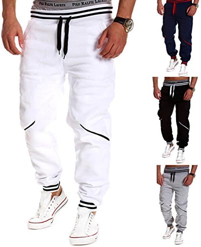 KS Men's Harem Casual Baggy Hiphop Dance Jogger Sweatpants Trousers