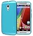 Tudia Lite TPU Bumper Protective Case for Motorola Moto G 2nd Gen 2014 - Teal