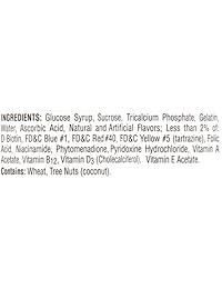 One A Day VitaCraves Teen For Him Multivitamin Gummies Supplement with Vitamins A, C, E, B3, B6,...