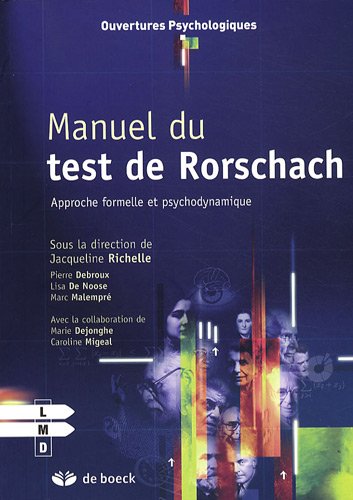 Manuel du test de Rorschach