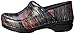 Dansko Women's Pro XP Multi Striped Patent Mule