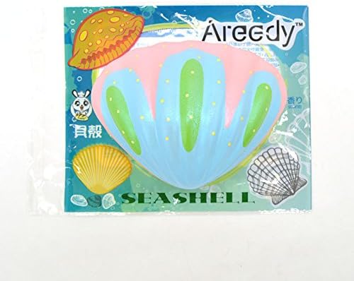 Areedy Squishy SLOW RISE and SCENTED Sea Shell! with BONUS Random Squishy from Jenna Lyn!
