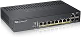 Zyxel 8 Port PoE Switch Smart Managed 130W 8x GbE PoE+ 2x SFP Nebula