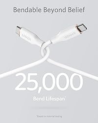 Anker 100W 6ft USB-C Charging Cable for iPhone
