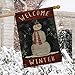 Briarwood Lane Welcome Winter Snowman House Flag Primitive Seasonal 28