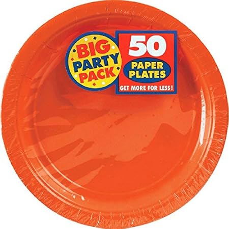 Amazon Co Jp Orange Peel Big Party Pack Dessert Plates ビッグパーティーパックのデザートプレートオレンジピール ハロウィン クリスマス おもちゃ