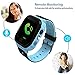 Kids Smart Watch GPS Tracker - Boys Girls Digital Watch Phone Wristband 2 Way Calling SOS Wechat Text Alarm Clock Camera Flashlight Learning Games Child Phone Watch for Children Age 3-12y(02 GM9 Blue)