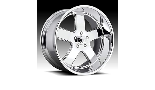 Amazon Com Us Mag Hustler x9 5 5x1 65 1et 72 56mm Chrome Plated Wheel Automotive