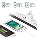 EverDigi Dual Port USB Wall Charger, 15W 3A Portable Power Adapter High Speed Travel Charging Station Charging for iPhone, iPad, Samsung, LG, Nexus, Tablets and More (white)