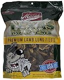Merrick Pet Treats MP78481 Texas Hold Ems Lamb Lung Fillets, 12 oz.