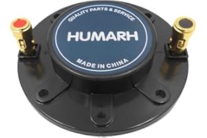 HUMARH Tweeter Voice Coil (1.35"/34.4mm) Universal Horn Replacement Diaphragm for D.A.S Action 12 15 Artec 506 508 526 DR112 M34, Eminence ASD1001, Samson S15HD, S215HD, BLASTKING BDUM170B 400W, 8 Ohm