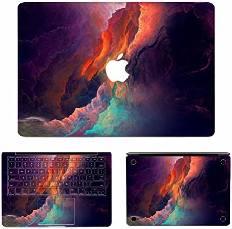 Matte Texture MacBook Skin Decal, Maetek 3 in1 Full-Size 360° Protector Premium Vinyl Decal Skin Sticker Case Cover for Apple MacBook Pro 13.3 With CD-ROM A1278, Coming storm