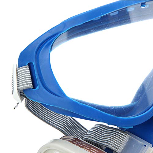 Muhubaih Full Face Respirator Mask DUAL Filter Air Protection Dust Breathing Gas Mask - Thumbnail 7