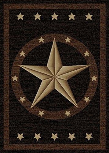 Mayberry Southwestern/Lodge Rectangle Area Rug 2'2"x3'3" Brown Hearthside Collection