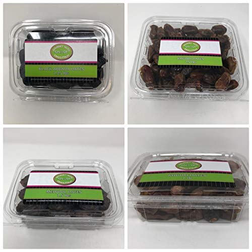 Assorted Dates Variety Pack Medjool, Khudri, and Lebanon Ubuy