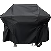 Agustone 53 Inch Cover for Weber Spirit 4-Burner Grill E-425 Liquid Propane, Outdoor Waterproof Griddle Cover for Weber Spirit 300 & 400 Series Grills, Heavy Duty Cover for BBQ Grill