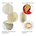 Forsun 1pcs 10 Round Banneton Brotform Bread Dough Proofing Rising Rattan Basket & Liner,Banneton Proofing Basket Set - for Home Bakers (Sourdough Recipe) & Bread Making
