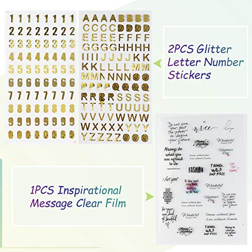 30 Sheets Resin Supplies Kit LET'S RESIN Transparent Decorate Stickers for Silicone Resin Molds,Resin Inclusion with Holographic Clear Film, Filling Materials for Resin Craft