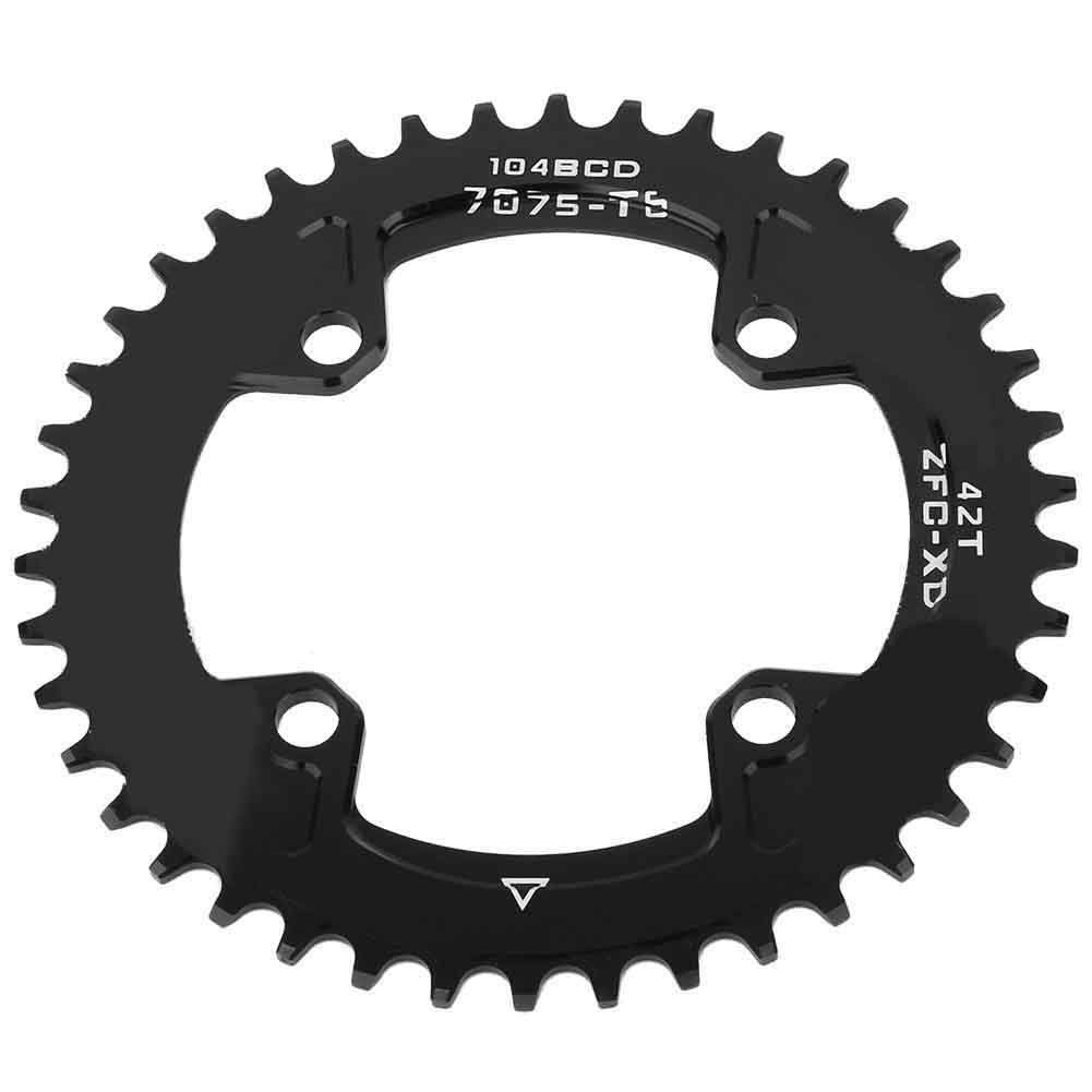 VGEBY1 Bike Chainring, 2 Size 104MM 40T 42T Narrow Wide Chainring Single Chain Ring Cycling Crankset Accessory Replacement (42T（104BCD）) Toysandgames Bicycles And Spare Parts