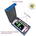 Smartphone Sanitizer, TEKITSFUN UV Cell Phone Cleaner Phone Sanitizer and Charger, Sterilizer Cleaner for iPhone and Samsung Andoid Phones, Jewelry, Watches-Blue