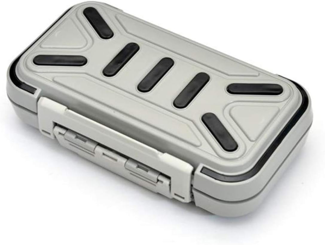 CFtrum 16 Compartment Waterproof Fishing Tackle Box Lure Hooks Baits Kit Storage Container Organizer Adjustable Dividers Fishing Accessories Holder