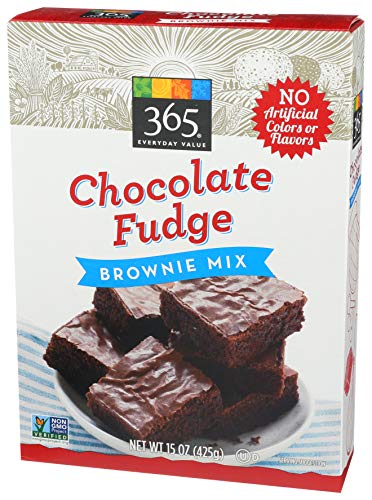 365 EVERYDAY VALUE, CHOCOLATE FUDGE BROWNIE MIX, 15 OZ