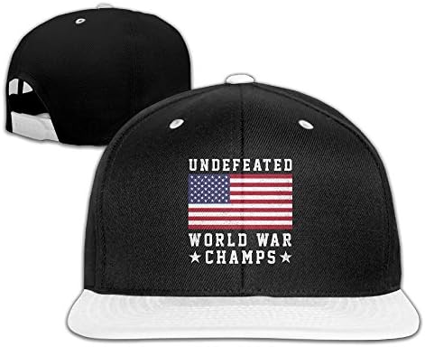 Undefeated World War Champs Flag Hip-Hop Hat Baseball Cap