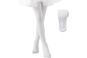 EPEIUS Fleece Lined Tights for Girls,Winter Warm Leggings Toddler Thick Thermal Dance Tights 900D Black Nude Ballet Pink