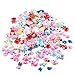 Slime Charms for DIY Slime, Beads, Unicorns, Mermaids, Dolphins (136 Pieces)