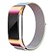 SWEES Metal Bands Compatible Fitbit Charge 2, Milanese Stainless Steel Metal Magnetic Replacement Wristband Small & Large (5.5