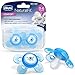 Chicco NaturalFit Comfort Pacifier, Blue, 0-6 Months