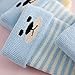 Fiream 6 Pack Unsex Baby Terry Socks with Cute Patterns,Infant/Toddler