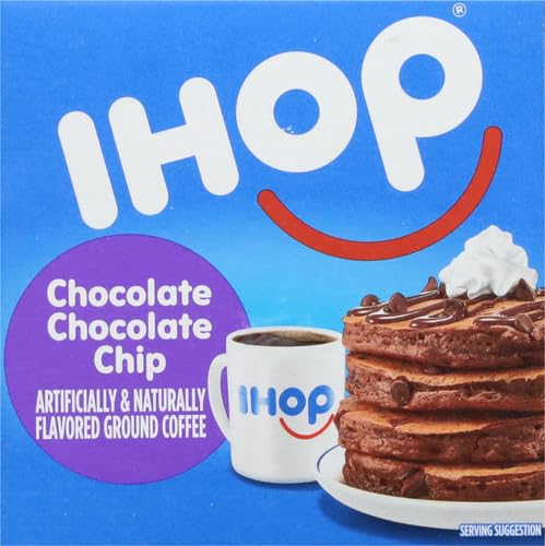 IHOP CHOCOLATE CHOCOLATE CHIP FLAVORED KEURIG K-CUP COFFEE PODS, 10 CT BOX