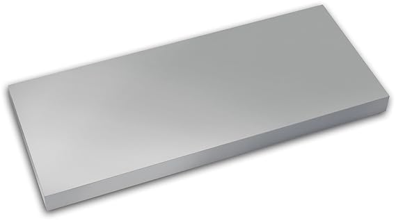 Element System Wandboard / Wandregal 900 x 250 x 38 mm, 4 Größen, 5 Dekore, silber, 18133-00375
