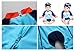 BONVERANO Kids UPF 50+ Sun Protection One Piece 3/4 Sleeves Zip Sunsuit with Sun Cap (12-18 Months, Fish)