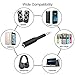 KiWiBiRD Mini Aux Extender Cable/Headphone Extension Adapter/3.5mm Male-to-Female Jack for Apple iPhone Smart Battery Charger Case, Mophie Juice Pack, Other Battery Cases (3-Pack)