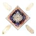 people crystals Rose, Amethyst, and Crystal Quartz Orgone Reiki Pyramid Kit/EMF Protection Meditation Yoga Energy Generator