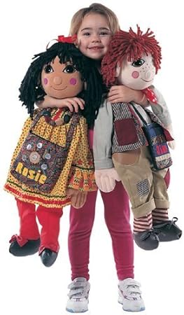 Giant Rosie and Jim dolls 